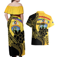 Quezon Province Couples Matching Off Shoulder Maxi Dress and Hawaiian Shirt Cocolandia Philippines Turtle