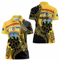 Quezon Province Women Polo Shirt Cocolandia Philippines Turtle
