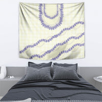 Hawaii Honohono Palaka Motifs Tapestry Hawaiian Orchid Lei