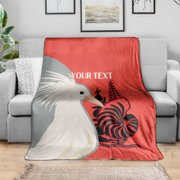 Custom Nouvelle-Caledonie Football Blanket Allez Les Cagous Simple Style