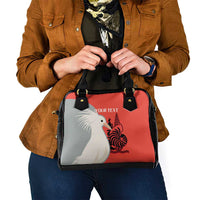 Custom Nouvelle-Caledonie Football Shoulder Handbag Allez Les Cagous Simple Style