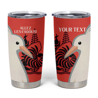 Custom Nouvelle-Caledonie Football Tumbler Cup Allez Les Cagous Simple Style