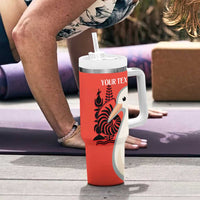 Custom Nouvelle-Caledonie Football Tumbler With Handle Allez Les Cagous Simple Style