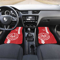 Custom Tahiti Football Car Mats Go Toa Aito