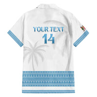 Custom Fiji Tapa Football Family Matching Tank Maxi Dress and Hawaiian Shirt Go Bula Boy!