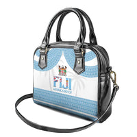 Custom Fiji Tapa Football Shoulder Handbag Go Bula Boy!