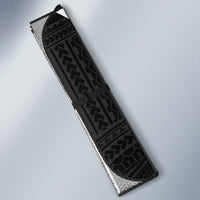 Philippines Eagle Sun Auto Sun Shade Filipino Agila Polynesian Tattoo Black Color LT14 - Polynesian Pride