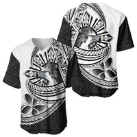 Philippines Eagle Sun Baseball Jersey Filipino Agila Polynesian Tattoo Black Color