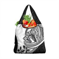 Philippines Eagle Sun Grocery Bag Filipino Agila Polynesian Tattoo Black Color LT14 1-pack One Size Black - Polynesian Pride