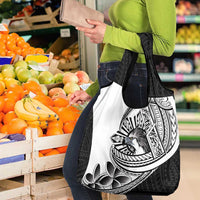 Philippines Eagle Sun Grocery Bag Filipino Agila Polynesian Tattoo Black Color LT14 - Polynesian Pride