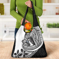 Philippines Eagle Sun Grocery Bag Filipino Agila Polynesian Tattoo Black Color LT14 - Polynesian Pride