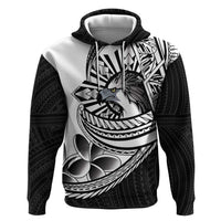 Philippines Eagle Sun Hoodie Filipino Agila Polynesian Tattoo Black Color