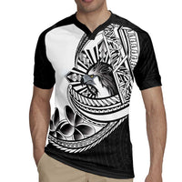 Philippines Eagle Sun Rugby Jersey Filipino Agila Polynesian Tattoo Black Color LT14 - Polynesian Pride
