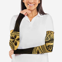 Philippines Eagle Sun Arm Sleeves Filipino Agila Polynesian Tattoo Gold Color