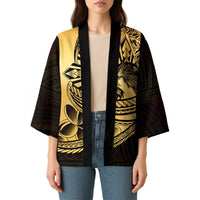 Philippines Eagle Sun Kimono Filipino Agila Polynesian Tattoo Gold Color