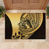 Philippines Eagle Sun Rubber Doormat Filipino Agila Polynesian Tattoo Gold Color LT14 Gold - Polynesian Pride
