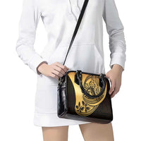 Philippines Eagle Sun Shoulder Handbag Filipino Agila Polynesian Tattoo Gold Color LT14 - Polynesian Pride