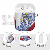 Philippines Eagle Sun AirPods Case Filipino Agila Polynesian Tattoo Flag Color LT14 - Polynesian Pride