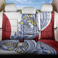 Philippines Eagle Sun Back Car Seat Cover Filipino Agila Polynesian Tattoo Flag Color