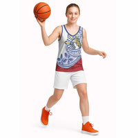 Philippines Eagle Sun Basketball Jersey Filipino Agila Polynesian Tattoo Flag Color