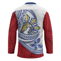 Philippines Eagle Sun Hockey Jersey Filipino Agila Polynesian Tattoo Flag Color