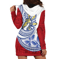 Philippines Eagle Sun Hoodie Dress Filipino Agila Polynesian Tattoo Flag Color LT14 - Polynesian Pride