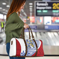 Philippines Eagle Sun Travel Bag Filipino Agila Polynesian Tattoo Flag Color
