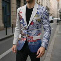 Filipino American History Month Blazer Philippines Agila USA Eagle Mix Flag LT14 - Polynesian Pride