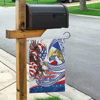 Filipino American History Month Garden Flag Philippines Agila USA Eagle Mix Flag