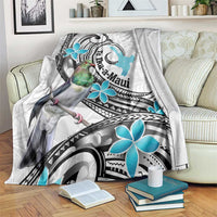 Aotearoa Te Ika-a-Maui Blanket South Island Kekeru Maori Koru