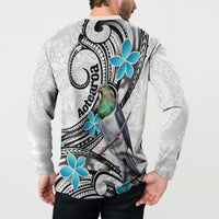 Aotearoa Te Ika-a-Maui Button Sweatshirt South Island Kekeru Maori Koru LT14 - Polynesian Pride