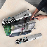 Aotearoa Te Ika-a-Maui Umbrella South Island Kekeru Maori Koru - Polynesian Pride