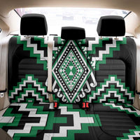 Green Aotearoa Taniko Poutama Patikitiki Back Car Seat Cover