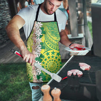 Cook Islands Tiare Maori With Conch Shell Apron Pasifika Fest Polynesian Tattoo Green LT14 - Polynesian Pride