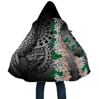 Cook Islands Tiare Maori With Conch Shell Cloak Pasifika Fest Polynesian Tattoo Black LT14 Unisex Black - Polynesian Pride