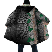 Cook Islands Tiare Maori With Conch Shell Cloak Pasifika Fest Polynesian Tattoo Black LT14 - Polynesian Pride