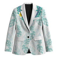Jade Vine Lei Hawaii Blazer Aloha Seamless Tropical Leaves - Polynesian Pride