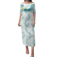 Jade Vine Lei Hawaii Family Matching Puletasi and Hawaiian Shirt Aloha Seamless Tropical Leaves - Polynesian Pride