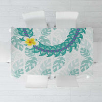 Jade Vine Lei Hawaii Tablecloth Aloha Seamless Tropical Leaves - Polynesian Pride