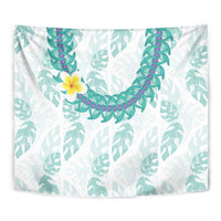 Jade Vine Lei Hawaii Tapestry Aloha Seamless Tropical Leaves - Polynesian Pride