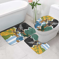 Rugby 2025 Championship Bathroom Set Southern Hemisphere Countries Mascots - Polynesian Pride
