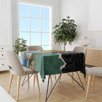 Rugby 2025 Championship Tablecloth Southern Hemisphere Countries Mascots - Polynesian Pride