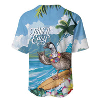 Aloha Hawaii Shaka Nene Goose Baseball Jersey Surfing Take It Easy - Polynesian Pride