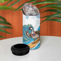 Aloha Hawaii Shaka Nene Goose 4 in 1 Can Cooler Tumbler Surfing Take It Easy - Polynesian Pride