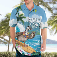 Aloha Hawaii Shaka Nene Goose Hawaiian Shirt Surfing Take It Easy - Polynesian Pride