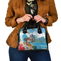 Aloha Hawaii Shaka Nene Goose Shoulder Handbag Surfing Take It Easy - Polynesian Pride
