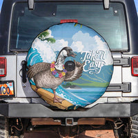 Aloha Hawaii Shaka Nene Goose Spare Tire Cover Surfing Take It Easy - Polynesian Pride