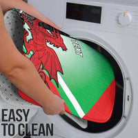 New Zealand and Wales Rugby Custom Bathroom Set Aotearoa All Black Combine Welsh Dragon LT14 - Polynesian Pride