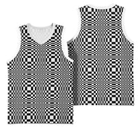 Black White Filipino Binakol Motifs Basketball Jersey Mabuhay Philippines Festival Kusikus Pattern LT14 - Polynesian Pride