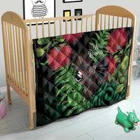 Meri Kirihimete New Zealand Quilt Piwakawaka Koru Fern Mix Pohutukawa - Polynesian Pride